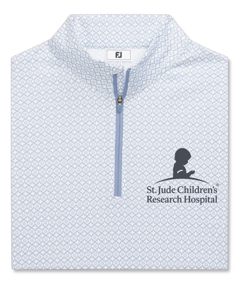 Primary image St. Jude FootJoy Ladies Quarter Zip - Blue Stone